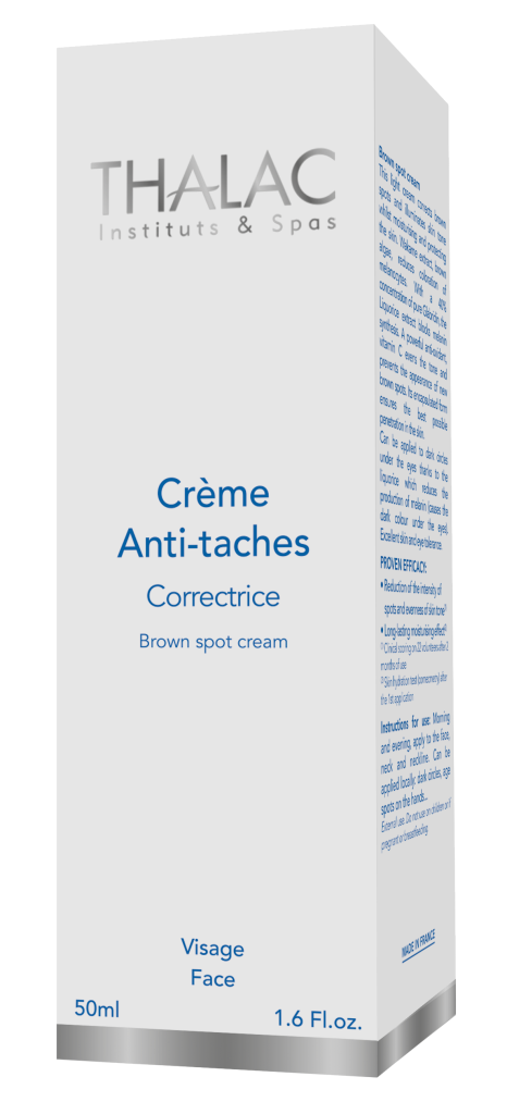 Crème anti-tâches